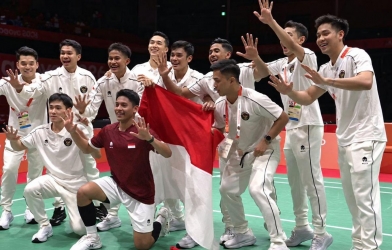 Địa chấn ASIAD 2026: Indonesia ngược dòng không tưởng, lật đổ Trung Quốc giành HCV cầu lông đồng đội nam