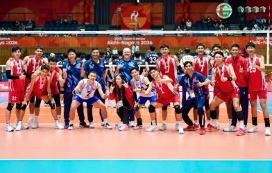Ngọc Thuân chói sáng, bóng chuyền nam Việt Nam có chiến thắng đầu tay tại ASIAD 2026