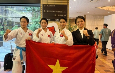 Vừa giành HCV ASIAD, nữ võ sĩ karate Việt Nam tiếp tục đón thử thách mới ở giải thế giới