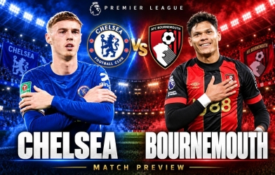 Siêu máy tính soi tỷ số Chelsea - Bournemouth, vòng 6 Ngoại hạng Anh 2026/27