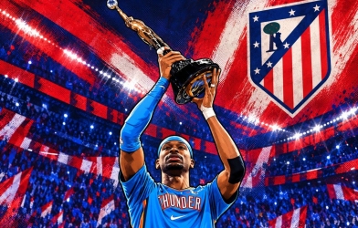 CHÍNH THỨC: Atletico Madrid công bố thương vụ bom tấn với đương kim MVP NBA