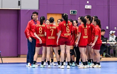 Tuyển nữ Việt Nam toàn thắng, tiến gần tấm vé dự giải bóng ném châu Á