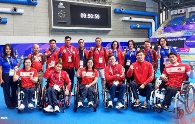 6 kình ngư vào chung kết, thể thao Việt Nam rộng cửa giành thêm huy chương Asian Para Games 2026