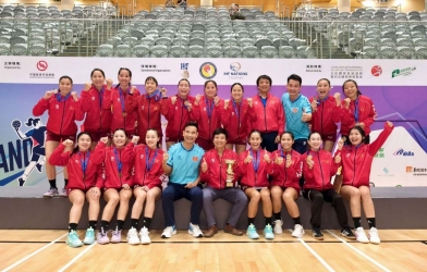 Thua sít sao, tuyển Việt Nam giành HCĐ giải bóng ném IHF Nations Trophy 2026