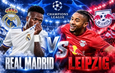 Siêu máy tính soi tỷ số Real Madrid - RB Leipzig, 2h00 ngày 22/10