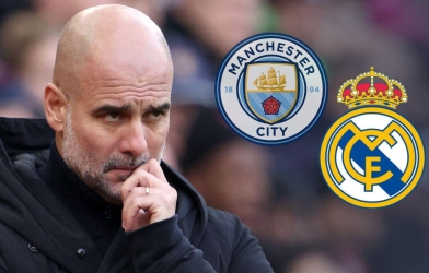 Pep Guardiola: 'Hơi kỳ lạ khi Man City lại đối đầu với Real Madrid'