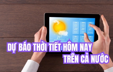 Dự báo thời tiết hôm nay 28/3 trên cả nước