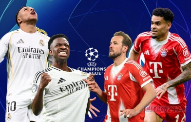 Trùng hợp kỳ lạ cho thấy Real Madrid sẽ vô địch C1 mùa này