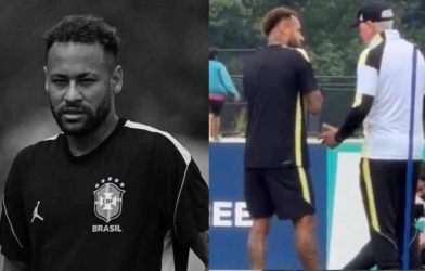 Câu nói của Ancelotti khiến Neymar lặng người ở buổi tập Brazil