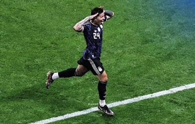 Video bàn thắng: Enzo Fernandez sút xa gỡ hòa 1-1 cho Argentina trước ĐT Anh