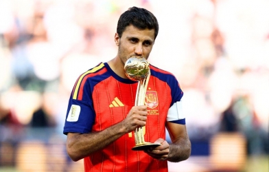 Rodri giành Quả bóng vàng World Cup 2026