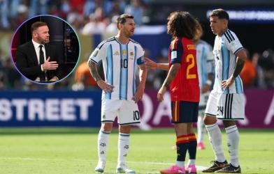 Rooney: 'Thật đáng buồn khi Messi hành động tuyệt vọng'