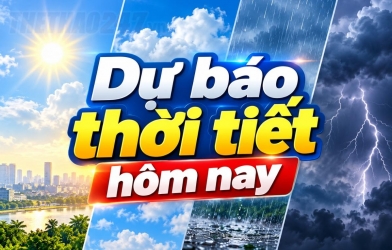 Dự báo thời tiết hôm nay 9/10: Mưa to đến rất to ở Đà Nẵng và Quảng Ngãi