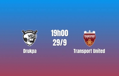 Nhận định Drukpa vs Transport United: Chủ nhà tìm cách đổi vận