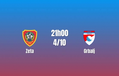 Nhận định Zeta vs Grbalj: So kè nhóm đầu