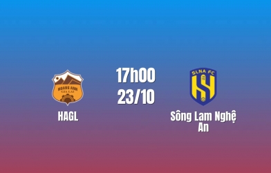 Nhận định HAGL vs SLNA: Phố Núi trước thử thách lớn, 17h00 ngày 23/10/2026