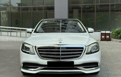 Mercedes-Benz S450L 2019 độ mâm Maybach lên sàn xe cũ sau 6 năm lăn bánh