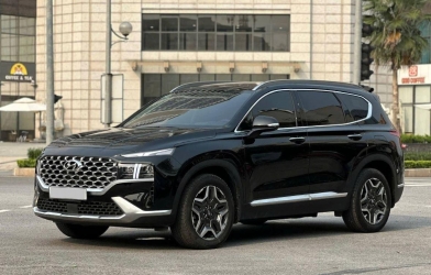 Santa Fe 2024 máy dầu “lội ngược dòng” trên thị trường: Đã lăn bánh 2 năm vẫn giữ giá khó tin