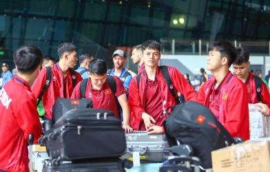 Tuyển Việt Nam có mặt ở Indonesia, sẵn sàng cho VCK Asian Cup