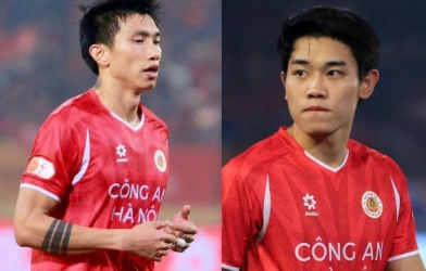 Khoảnh khắc đặc biệt của Văn Hậu và Đình Bắc gây chú ý