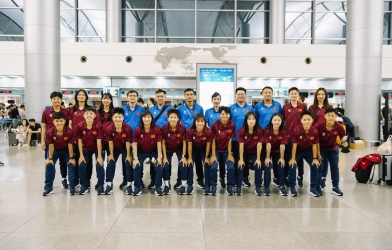 Việt Nam lên đường bảo vệ ngôi vô địch futsal nữ Đông Nam Á
