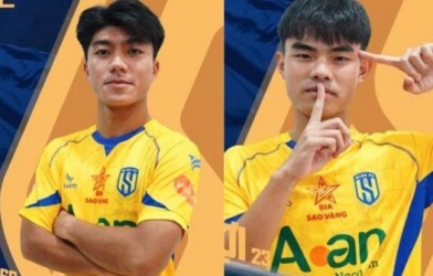Hai tài năng U19 chính thức bước lên sân chơi V-League