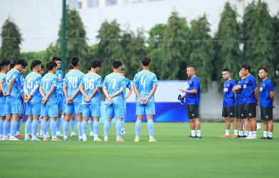 U23 Việt Nam có buổi tập đầu tiên cùng HLV Đinh Hồng Vinh