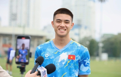 Hậu vệ U19 Việt Nam tuyên bố mục tiêu lớn, không ngại cạnh tranh