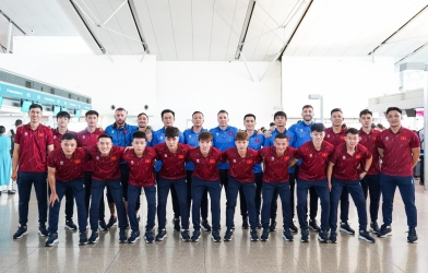 Tuyển Việt Nam chính thức lên đường tham dự giải Đông Nam Á