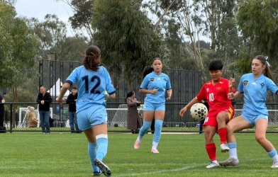 Tuyển Việt Nam thua đậm 0-4 tại Australia