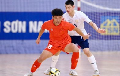 Tuyển Việt Nam thua đậm 0-5 trước Nga