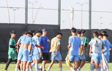 U17 Việt Nam có buổi tập đầu tiên tại Ả Rập Xê Út
