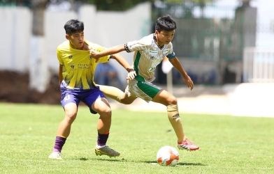 Đội bóng Việt Nam đánh bại đối thủ Thái Lan 2-1 ở giải trẻ quốc tế