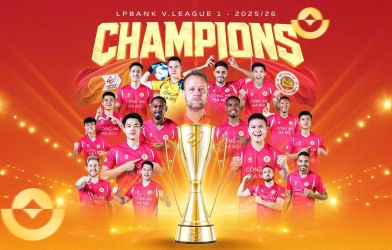 Vòng 23 V.League 2025/26: Chào đón nhà vô địch Công an Hà Nội