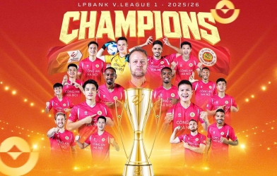 Chốt ngày CAHN chính thức 'xưng vương' V.League