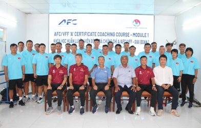 Khai mạc khóa học HLV chứng chỉ 'A' AFC/VFF 2026