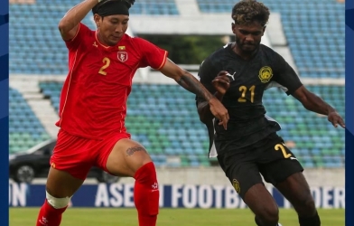 Trực tiếp Myanmar 1-0 Malaysia: Chủ nhà gây bất ngờ