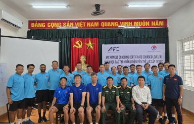 Khai mạc khóa học HLV thể lực AFC tại Đà Nẵng
