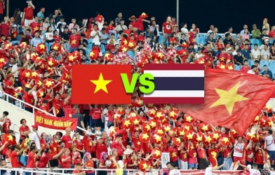 CĐV Việt Nam tạo áp lực lớn cho Thái Lan trước chung kết lượt đi