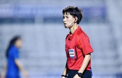 Nữ trọng tài FIFA Việt Nam lập dấu mốc chưa từng có tại ASIAD