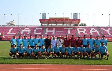 VFF khai giảng khóa học HLV chứng chỉ B AFC/VFF tại Hải Phòng