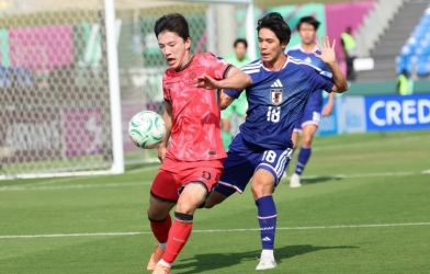 Trực tiếp U23 Hàn Quốc vs U23 Nhật Bản: Đại chiến tranh HCV