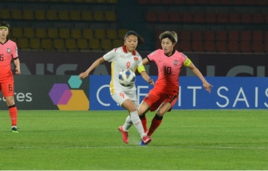 ĐT nữ Hàn Quốc bước vào tập luyện, sẵn sàng chạm trán Việt Nam