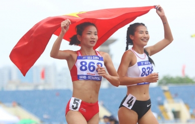 VIDEO: Nguyễn Thị Oanh 'out trình', xuất sắc giành HCV đầu tiên ở môn điền kinh