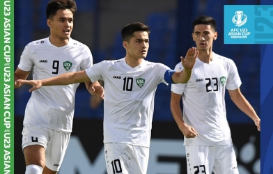 Hủy diệt Qatar, U23 Uzbekistan chính thức vào tứ kết với ngôi nhất bảng