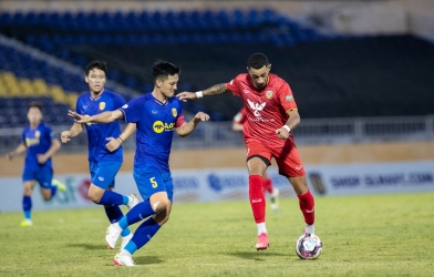 Thắng tối thiểu ở 'derby xứ Nghệ', SLNA tạm thời dẫn đầu V-League 2022