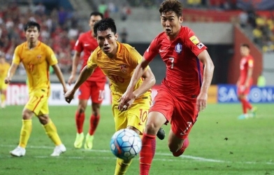 Đội trưởng phản lưới nhà, ĐT Trung Quốc thua dễ trước ĐKVĐ Hàn Quốc