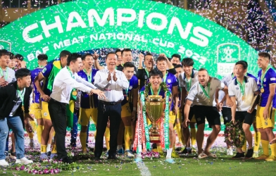 Hà Nội FC tạo ra cột mốc lịch sử chói lọi sau chức vô địch Cúp Quốc gia