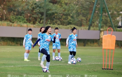 Tuyển nữ Việt Nam sẵn sàng hướng đến VCK Asian Cup