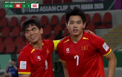 Trực tiếp U23 Việt Nam 2-1 U23 UAE: Lại là Đình Bắc
